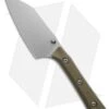 4.2" SANTOKU KNIFE STONEWASH STANDARD OD GREEN G-10