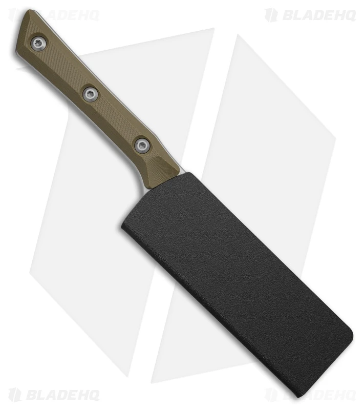 4.2" SANTOKU KNIFE STONEWASH STANDARD OD GREEN G-10 3 4.2" SANTOKU KNIFE STONEWASH STANDARD OD GREEN G-10 - Image 3
