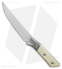 Microtech Boning Fixed Blade Kitchen Knife Ivory G-10/Ti (6.125" SW)