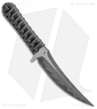 Marfione Custom Knives Borka Blade Mini SBK Knife (4" Damascus) 2 Marfione Custom Knives Borka Blade Mini SBK Knife (4" Damascus) - Image 2