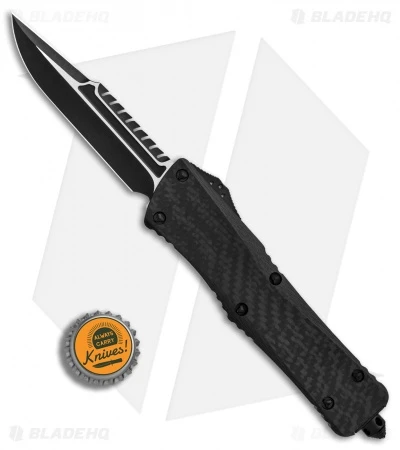 Marfione Custom Combat Troodon Interceptor OTF Knife CF (3.8" Apocalyptic DLC) 4 Marfione Custom Combat Troodon Interceptor OTF Knife CF (3.8" Apocalyptic DLC) - Image 4