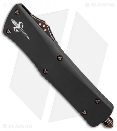 Marfione Custom Combat Troodon Hellhound Tanto OTF Black (3.8" Two-Tone SW) 3 Marfione Custom Combat Troodon Hellhound Tanto OTF Black (3.8" Two-Tone SW) - Image 3