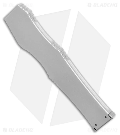 Marfione Custom Halo 3 Mini OTF Knife W/ Abalone Inlay (2" Two Tone Mirror/Star) 3 Marfione Custom Halo 3 Mini OTF Knife W/ Abalone Inlay (2" Two Tone Mirror/Star) - Image 3