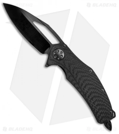 Marfione Custom Matrix-R Flipper Knife Carbon Fiber (3.75" High Polished DLC) 1 Marfione Custom Matrix-R Flipper Knife Carbon Fiber (3.75" High Polished DLC)