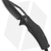 Marfione Custom Matrix-R Flipper Knife Carbon Fiber (3.75" DLC Hand Rubbed)
