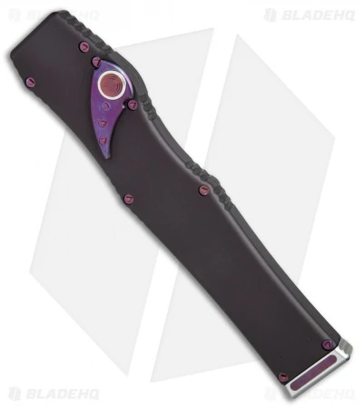 Marfione Custom Microtech Halo V OTF Automatic Knife Purple Haze Ti (Mirror) 2 Marfione Custom Microtech Halo V OTF Automatic Knife Purple Haze Ti (Mirror) - Image 2