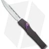 Marfione Custom Microtech Halo V OTF Automatic Knife Purple Haze Ti (Mirror)