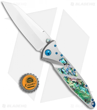 Marfione Custom Socom Elite Warcom Knife Abalone/SS (4" Mirror) 4 Marfione Custom Socom Elite Warcom Knife Abalone/SS (4" Mirror) - Image 4