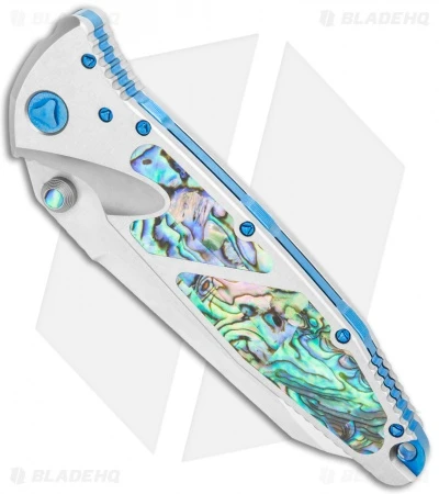 Marfione Custom Socom Elite Warcom Knife Abalone/SS (4" Mirror) 2 Marfione Custom Socom Elite Warcom Knife Abalone/SS (4" Mirror) - Image 2