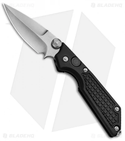 Marfione / Strider Custom MSG-2 Dual-Action Knife Black (3.5" Stonewash) II 1 Marfione / Strider Custom MSG-2 Dual-Action Knife Black (3.5" Stonewash) II