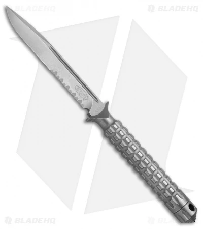 Microtech A.D.O. Knife S/E Fixed Blade Knife (4.5" Stonewash) 116-11 1 Microtech A.D.O. Knife S/E Fixed Blade Knife (4.5" Stonewash) 116-11