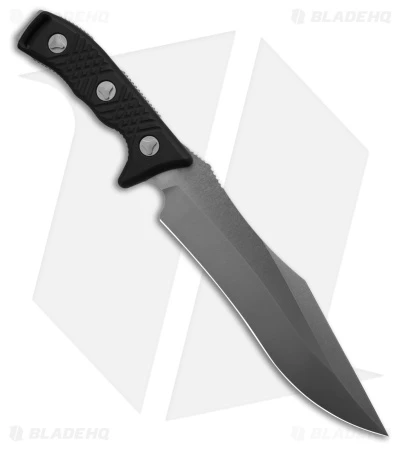 Microtech Arbiter Fixed Blade Knife Black (8.75" Stonewash) 104-10 2 Microtech Arbiter Fixed Blade Knife Black (8.75" Stonewash) 104-10 - Image 2