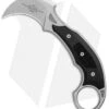 Microtech Bastinelli Iconic Karambit Fixed Blade Knife (Stonewash) 118-10R