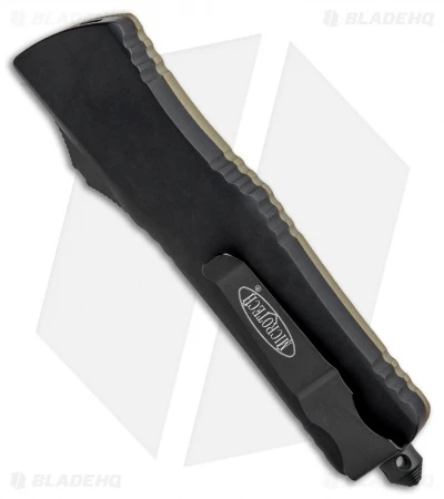 Microtech Combat Troodon D/E OTF Automatic OD Green G-10 (3.8" Black Serr) 3 Microtech Combat Troodon D/E OTF Automatic OD Green G-10 (3.8" Black Serr) - Image 3