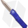 Microtech Combat Troodon D/E OTF Knife Purple (3.8" Bronze) 142-13PU
