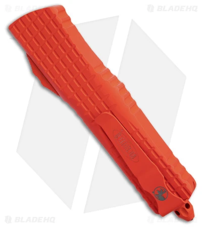 Microtech Combat Troodon Frag HS Rescue OTF Automatic Knife Orange (4" Two-Tone) 3 Microtech Combat Troodon Frag HS Rescue OTF Automatic Knife Orange (4" Two-Tone) - Image 3