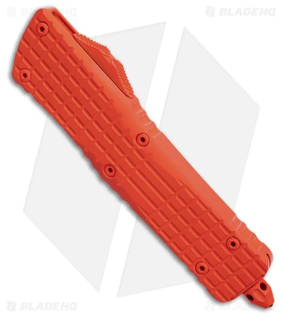 Microtech Combat Troodon Frag HS Rescue OTF Automatic Knife Orange (4" Two-Tone) 2 Microtech Combat Troodon Frag HS Rescue OTF Automatic Knife Orange (4" Two-Tone) - Image 2