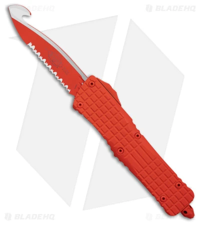Microtech Combat Troodon Frag HS Rescue OTF Automatic Knife Orange (4" Two-Tone) 1 Microtech Combat Troodon Frag HS Rescue OTF Automatic Knife Orange (4" Two-Tone)