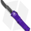 Microtech Combat Troodon S/E OTF Automatic Knife Purple (3.8" Black Serr)