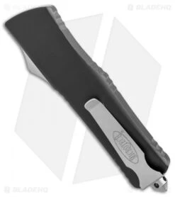 Microtech Combat Troodon S/E Bowie OTF Knife (3.8"Stonewash Serr) 146-11 6 Microtech Combat Troodon S/E Bowie OTF Knife (3.8"Stonewash Serr) 146-11 -Microtech Microtech Combat Troodon SE bowie sw serr BHQ 67609 er side