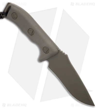 Microtech Currahee Fixed Blade Knife OD Green (4.5" OD Green) 102-1 OD 2 Microtech Currahee Fixed Blade Knife OD Green (4.5" OD Green) 102-1 OD - Image 2