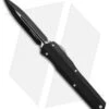 Microtech Cypher D/E OTF Automatic Knife Smooth (4" Black) 242S-1