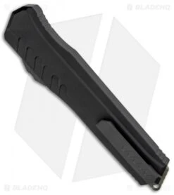 Microtech Cypher MK7 D/E OTF Automatic Knife (4" OD Green) 242M-1GRBK 6 Microtech Cypher MK7 D/E OTF Automatic Knife (4" OD Green) 242M-1GRBK -Microtech Microtech Cypher DE OTF Smooth Green 242M 1GRBK BHQ 89381 jr side