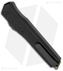 Microtech Cypher MK7 S/E OTF Automatic Knife Black (4" Tan) 241M-1TNBK 6 Microtech Cypher MK7 S/E OTF Automatic Knife Black (4" Tan) 241M-1TNBK -Microtech Microtech Cypher MK7 SE OTF Black Tan 241M 1TNBK BHQ 89380 jr side