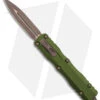 Microtech Dirac Dagger OTF Automatic Knife OD Green (2.88" Bronze Apocalyptic)