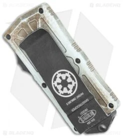 Microtech Exocet Tanto Sandtrooper CA Legal OTF Automatic Knife (1.9" Brown Ser) 6 Microtech Exocet Tanto Sandtrooper CA Legal OTF Automatic Knife (1.9" Brown Ser) -Microtech Microtech Exocert DE FS Sand Trooper Tanto Serr 158 3SA BHQ 135905 jr side