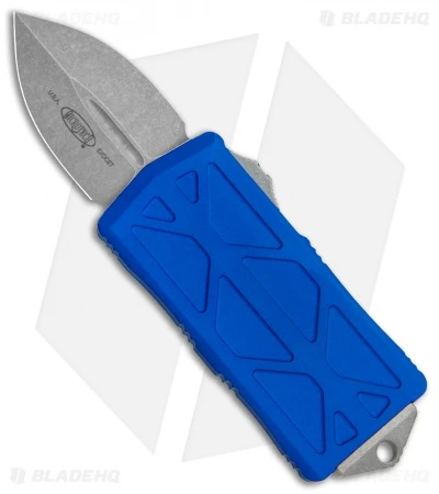 Microtech Exocet Dagger CA Legal OTF Automatic Knife Blue (1.9" Apocalyptic) 1 Microtech Exocet Dagger CA Legal OTF Automatic Knife Blue (1.9" Apocalyptic)