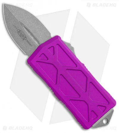 Microtech Exocet Dagger CA Legal OTF Automatic Knife Violet (1.9" Apocalyptic) 1 Microtech Exocet Dagger CA Legal OTF Automatic Knife Violet (1.9" Apocalyptic)