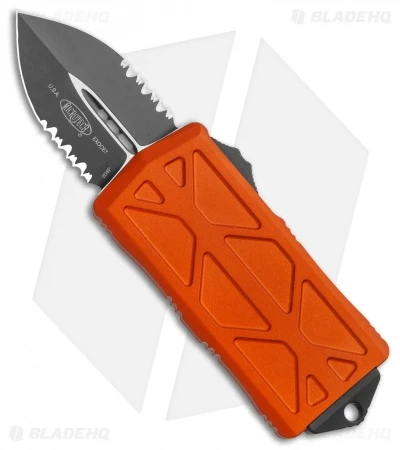 Microtech Exocet Dagger CA Legal OTF Automatic Orange (1.9" Black Serr) 157-2OR 1 Microtech Exocet Dagger CA Legal OTF Automatic Orange (1.9" Black Serr) 157-2OR
