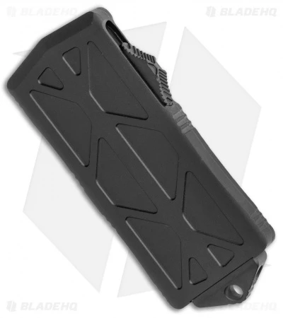 Microtech Exocet Dagger CA Legal OTF Automatic Black (1.9" Black Serr) 157-2T 2 Microtech Exocet Dagger CA Legal OTF Automatic Black (1.9" Black Serr) 157-2T - Image 2