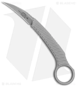 Microtech Signature Series Feather Karambit Fixed Blade Knife (2.25" Bead Blast)