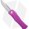 Microtech Hera S/E OTF Automatic Knife Dagger Violet Aluminum (3" Stonewash)