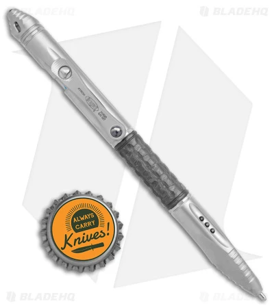 Microtech Kyroh Bolt-Action Pen - Bead Blasted Titanium Tritium Insert 3 Microtech Kyroh Bolt-Action Pen - Bead Blasted Titanium Tritium Insert - Image 3