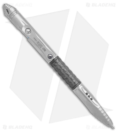 Microtech Kyroh Bolt-Action Pen - Bead Blasted Titanium Tritium Insert 1 Microtech Kyroh Bolt-Action Pen - Bead Blasted Titanium Tritium Insert