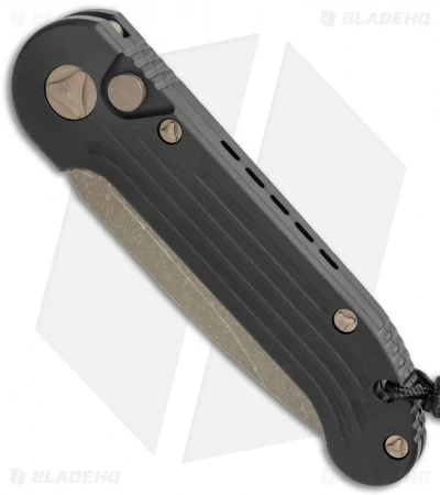 Microtech LUDT Automatic Knife Black (3.4" Bronze Apocalyptic) 135-13AP 2 Microtech LUDT Automatic Knife Black (3.4" Bronze Apocalyptic) 135-13AP - Image 2