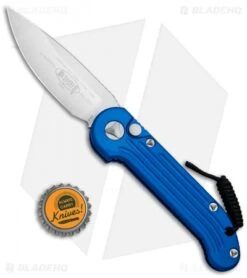 Microtech LUDT Automatic Knife Blue (3.4" Satin) 135-4BL 7 Microtech LUDT Automatic Knife Blue (3.4" Satin) 135-4BL -Microtech Microtech LUDT Auto Blue Satin 135 4BL BHQ 72399 jr bottlecap