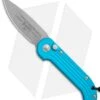 Microtech LUDT Automatic Knife Turquoise (3.4" Apocalyptic) 135-10APTQ