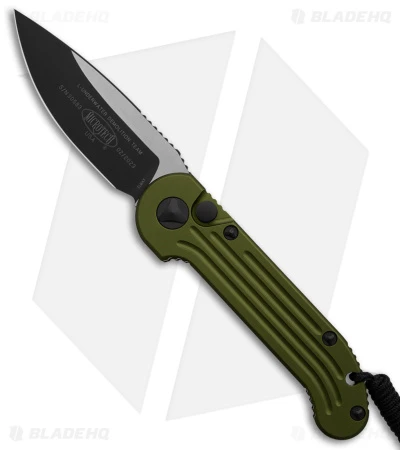 Microtech LUDT Automatic Knife OD Green (3.4" Black) 135-1OD 1 Microtech LUDT Automatic Knife OD Green (3.4" Black) 135-1OD