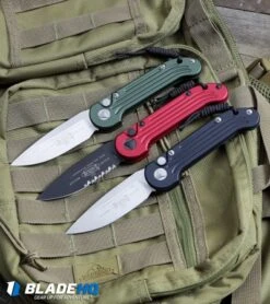 Microtech LUDT Automatic Knife Black (3.4" Satin) 135-4 7 Microtech LUDT Automatic Knife Black (3.4" Satin) 135-4 -Microtech Microtech LUDT Automatic Knife OD Green Satin 135 4OD BHQ 51948 kp backpack web