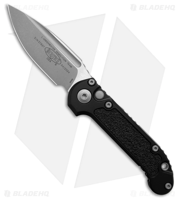 Microtech LUDT Gen III S/E Automatic Knife Black Al + 3M (3.5" Apocalyptic) 1 Microtech LUDT Gen III S/E Automatic Knife Black Al + 3M (3.5" Apocalyptic)