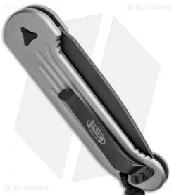 Microtech LUDT Gray Automatic Knife (3.4" Black Serr) 135-2GY 6 Microtech LUDT Gray Automatic Knife (3.4" Black Serr) 135-2GY -Microtech Microtech LUDT Gray Auto Black Serr 135 2GY BHQ 10567 jr side