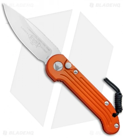 Microtech LUDT Automatic Knife Orange (3.4" Satin) 135-4OR 1 Microtech LUDT Automatic Knife Orange (3.4" Satin) 135-4OR