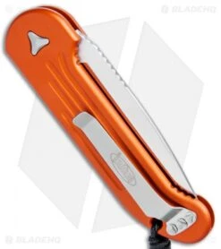 Microtech LUDT Automatic Knife Orange (3.4" Satin) 135-4OR 6 Microtech LUDT Automatic Knife Orange (3.4" Satin) 135-4OR -Microtech Microtech LUDT Orange Satin 135 4OR BHQ 75239 jr side