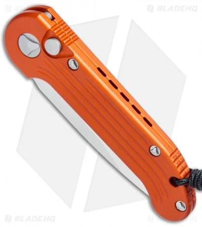 Microtech LUDT Automatic Knife Orange (3.4" Satin) 135-4OR 2 Microtech LUDT Automatic Knife Orange (3.4" Satin) 135-4OR - Image 2