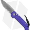 Microtech LUDT Automatic Knife Purple (3.4" Apocalyptic) 135-11APPU