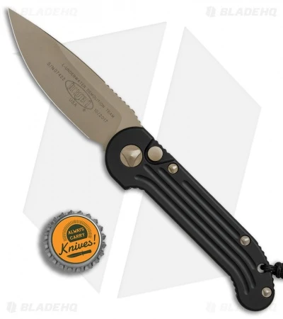 Microtech LUDT Automatic Knife Black (3.4" Bronze) 135-13 4 Microtech LUDT Automatic Knife Black (3.4" Bronze) 135-13 - Image 4